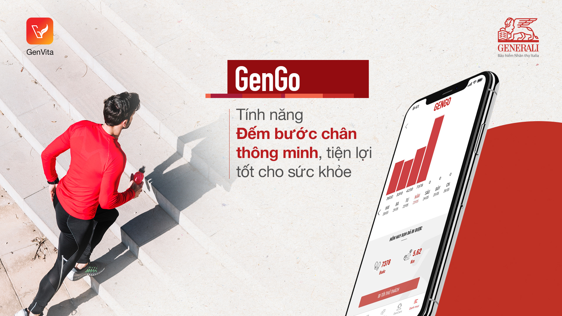Phiên bản ứng dụng GenVita mới được cập nhật mang đến cho bạn một cuộc sống như ý thực sự với 2 tính năng mới là GenGo và Alo Dr. Gen